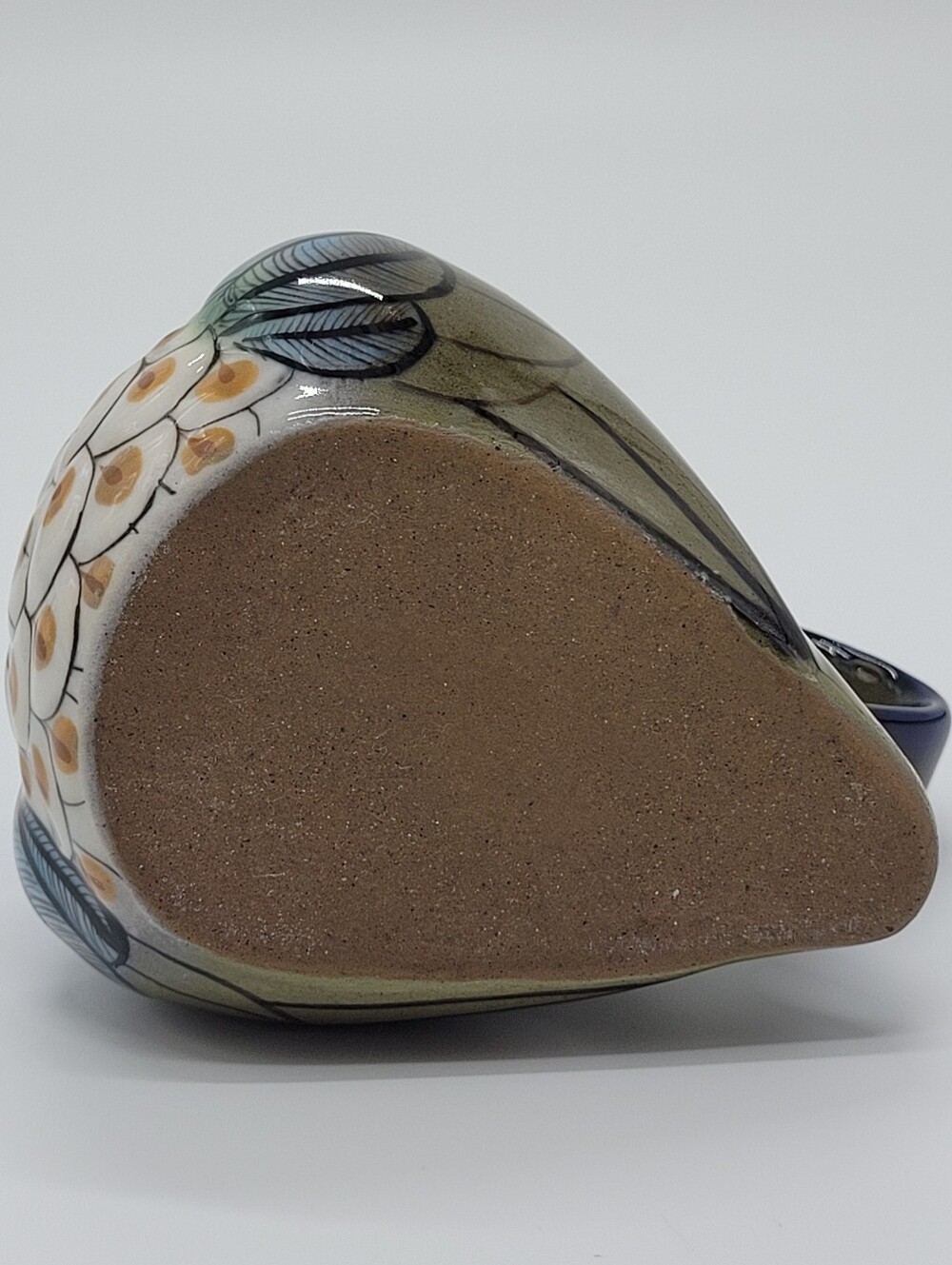 Fair Trade Owl Ceramic Pottery Coffee Mug Ken Edwards Trained Guatemalan Artisan - Picture 9 of 13
